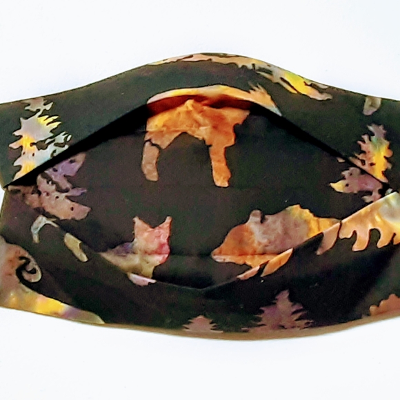 Tie Dye Animal Washable & Reuseable Face Mask - Picture 1 of 4